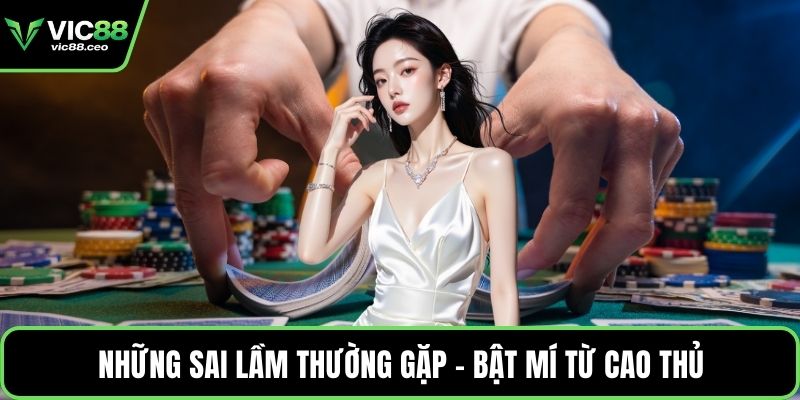 Những sai lầm thường gặp - Bật mí từ cao thủ