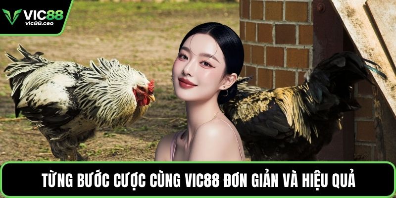 Từng bước cược cùng Vic88 đơn giản và hiệu quả